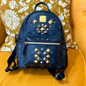 Authentic MCM Stark Visetos Backpack